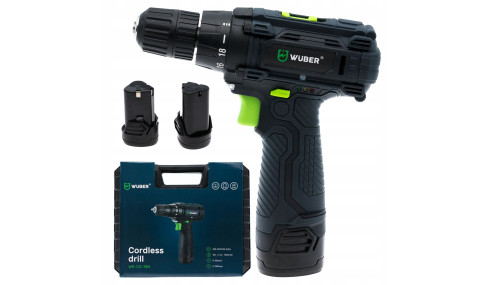 WIERTARKO WKRĘTARKA AKUMULATOROWA WALIZKA 18V 2AKU