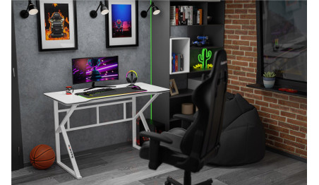 BIURKO GAMINGOWE KOMPUTEROWE DLA GRACZA HUZARO PL