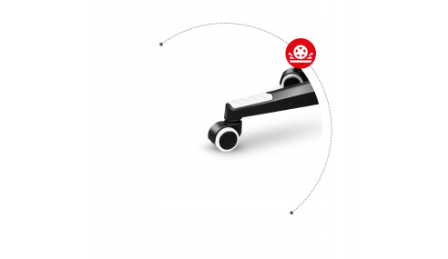 FOTEL GAMINGOWY Obrotowy KUBEŁKOWY RGB LED PILOT