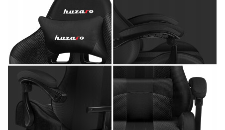 FOTEL GAMINGOWY Biurowy Obrotowy KUBEŁKOWY CARBON