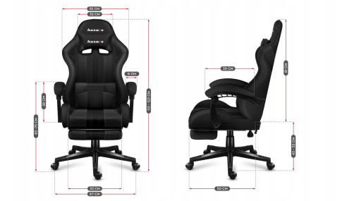 FOTEL GAMINGOWY Biurowy Obrotowy KUBEŁKOWY CARBON