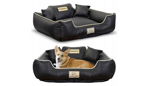 LEGOWISKO DLA PSA ROZBIERALNE EKOSKÓRA 100x75 IMIĘ