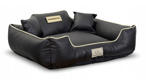 LEGOWISKO DLA PSA ROZBIERALNE EKOSKÓRA 75x65 IMIĘ