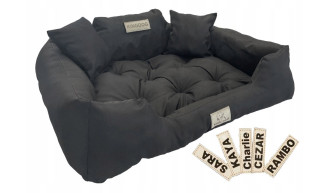 LEGOWISKO DLA PSA WODOODPORNE KANAPA 145X115 IMIĘ