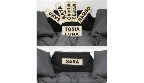 LEGOWISKO DLA PSA WODOODPORNE KANAPA 145X115 IMIĘ