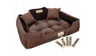 LEGOWISKO DLA PSA WODOODPORNE KANAPA 130X105 IMIĘ