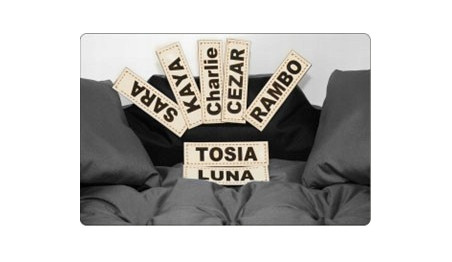 LEGOWISKO POSŁANIE DLA PSA MIŁE KANAPA 100x75 IMIĘ