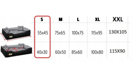 LEGOWISKO POSŁANIE DLA PSA WODOODPORNE 55x45 LUX