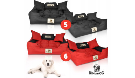 LEGOWISKO POSŁANIE DLA PSA WODOODPORNE 115X95 IMIĘ