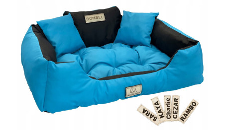 LEGOWISKO POSŁANIE DLA PSA WODOODPORNE 75X65 +IMIĘ