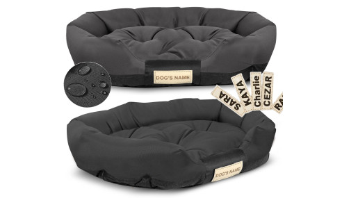 LEGOWISKO POSŁANIE DLA PSA WODOODPORNE 75x50 +IMIĘ