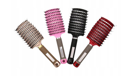 SZCZOTKA do WŁOSÓW z Włosiem Dzika PROFILOWANA