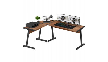 BIURKO KOMPUTEROWE NAROŻNE STOLIK BIUROWY SOLIDNE