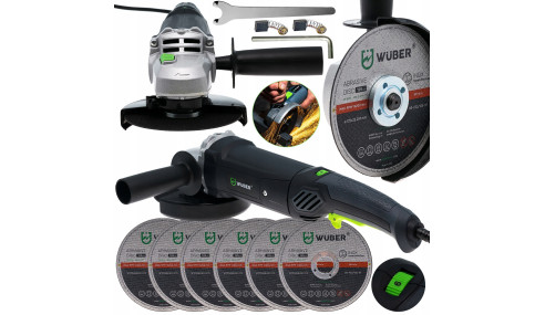 SZLIFIERKA KĄTOWA Diax REGULACJA 125MM + 6x TARCZA