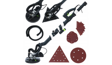 SZLIFIERKA ŻYRAFA GIPSU GŁADZI TYNKÓW TYNKU LED