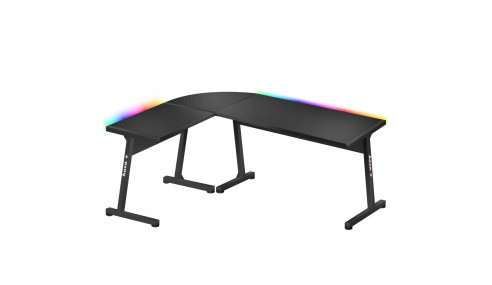 BIURKO GAMINGOWE KOMPUTEROWE NAROŻNE GRACZA PILOT
