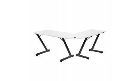 BIURKO GAMINGOWE KOMPUTEROWE NAROŻNE GRACZA HUZARO