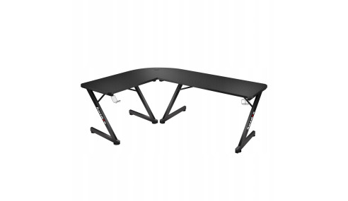 BIURKO GAMINGOWE KOMPUTEROWE NAROŻNE GRACZA HUZARO