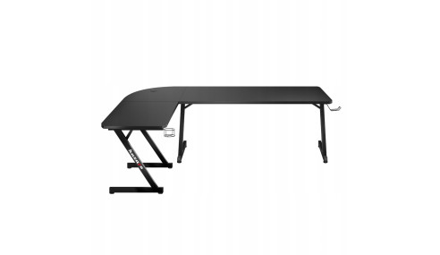 BIURKO GAMINGOWE KOMPUTEROWE NAROŻNE GRACZA HUZARO