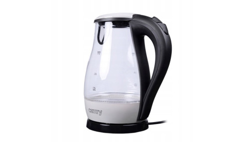 Czajnik Szklany Bezprzewodowy Podświetlany 1,7L