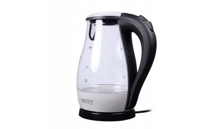 Czajnik Szklany Bezprzewodowy Podświetlany 1,7L