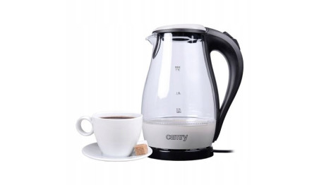 Czajnik Szklany Bezprzewodowy Podświetlany 1,7L