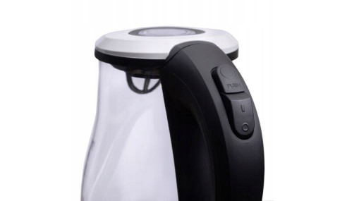 Czajnik Szklany Bezprzewodowy Podświetlany 1,7L