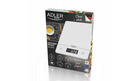 Waga kuchenna Elektroniczna Do 15kg Dokładność 1g