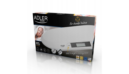 Waga Dla Dzieci Niemowląt Cyfrowa Do 20kg Adler