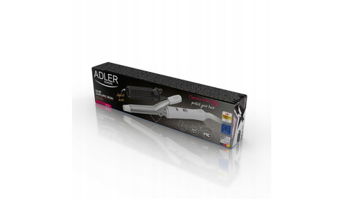 Lokówka Do Włosów Powłoka Ceramiczna 19mm Szybkie Nagrzewanie Adler