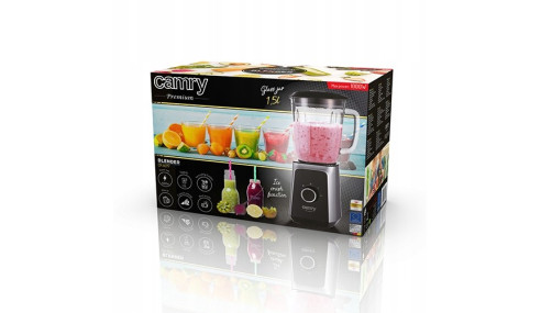 Blender Kielichowy Szklany Mikser 1,5L 1000W