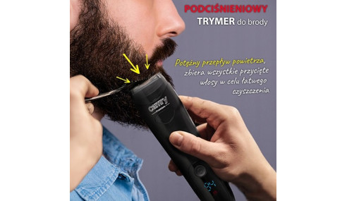 Podciśnieniowy Trymer Maszynka Do Brody Camry