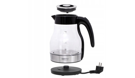 Elektryczny Czajnik Bezprzewodowy Szklany 1,7L
