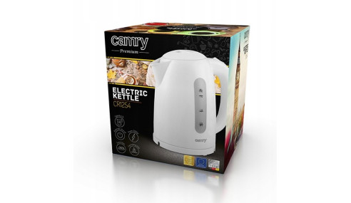 Duży Elektryczny Czajnik Plastikowy 1,7L Camry