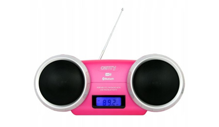 Radio z Bluetooth / USB Różowe Camry