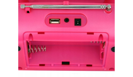 Radio z Bluetooth / USB Różowe Camry