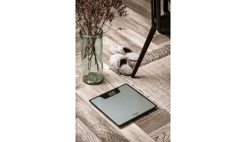 Elektroniczna Waga Łazienkowa Szklana LED 180kg