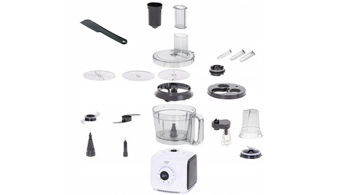 WIELOFUNKCYJNY ROBOT KUCHENNY LCD 12W1 ADLER