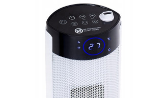 GRZEJNIK KOLUMNOWY Z NAWILŻACZEM LCD ADLER 2