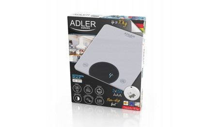 Elektroniczna Waga Kuchenna Do 10kg Szklana LED