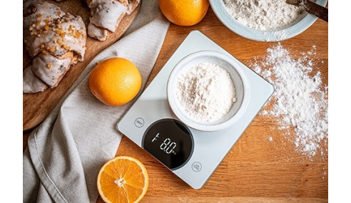 Elektroniczna Waga Kuchenna Do 10kg Szklana LED