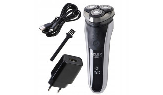 GOLARKA ELEKTRYCZNA 3 GŁOWICOWA BEZPRZEWODOWA LCD