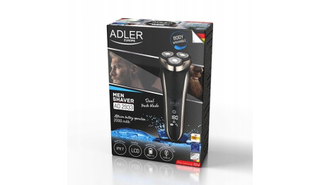 GOLARKA ELEKTRYCZNA 3 GŁOWICOWA BEZPRZEWODOWA LCD