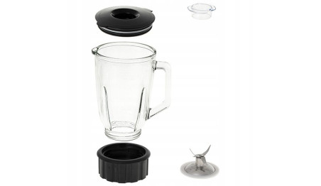 Blender Kielichowy Szklany Mikser 1,5L 1700W