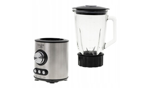 Blender Kielichowy Szklany Mikser 1,5L 1700W