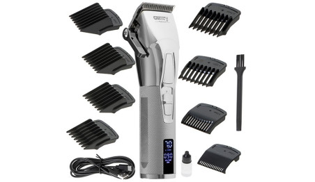 MASZYNKA DO STRZYŻENIA WŁOSÓW 8 NASADEK ZESTAW