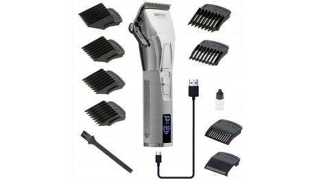 MASZYNKA DO STRZYŻENIA WŁOSÓW 8 NASADEK ZESTAW