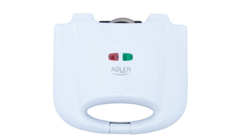 Gofrownica Adler 2 Gofry Solidna Biała 700W