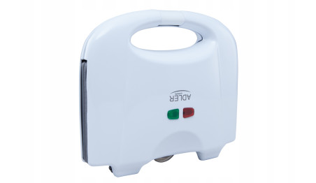 Gofrownica Adler 2 Gofry Solidna Biała 700W