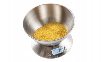 Elektroniczna Waga Kuchenna do 5kg Misa 2L Tara